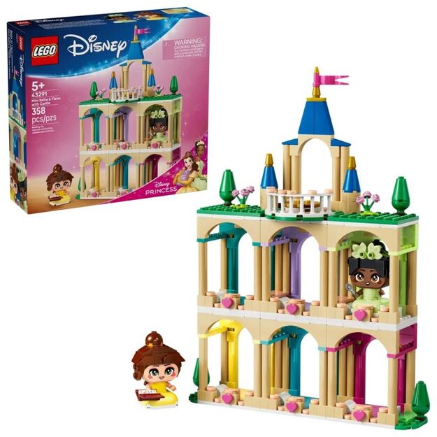 LEGO Disney Princess 43291 Bella and Tiana\ s Mini Castle