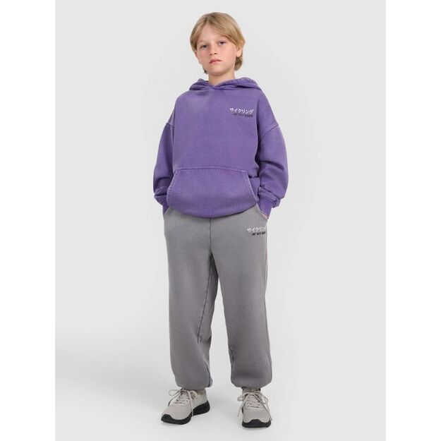Boys\  jogger sweatpants 4F 4FJRAW25TTROM1528-24S