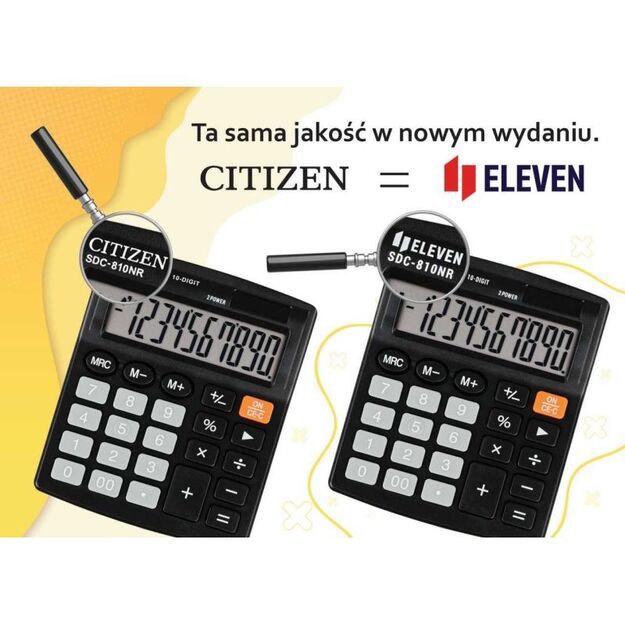 Elevenoffice calculatorSDC-888X-BK replaces Citizen
