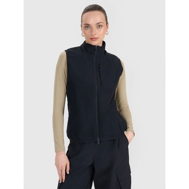 Women\ s quilted vest 4F 4FWSS25TVJAF188-20S