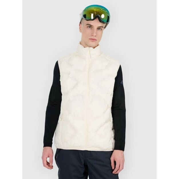 Men\ s down vest with Primaloft Thermoplume filling 4FWAW25TVJAM301-11S