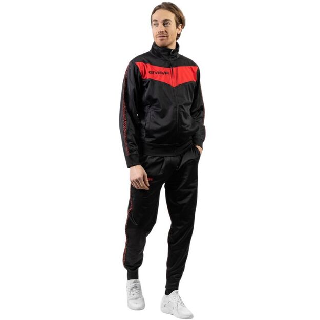 Givova Tuta Visa Black TR018 1012B tracksuit