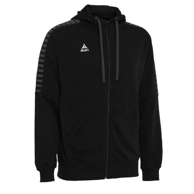 SELECT Zip Hoody TORINO black