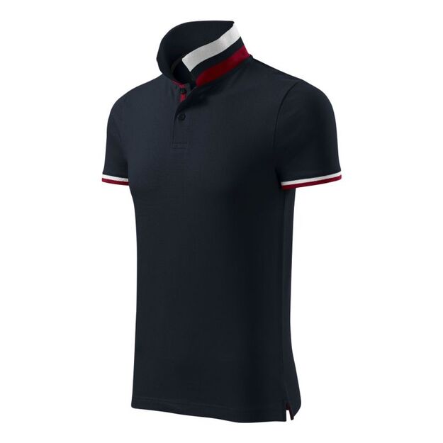Malfini Collar Up Polo Shirt M MLI-25677 Dark Navy
