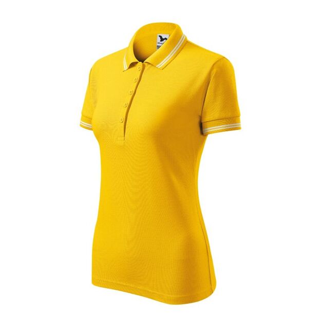 Adler Urban W MLI-22004 yellow polo shirt