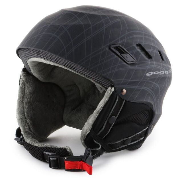 Ski Helmet Goggle Dark Grey S200-2