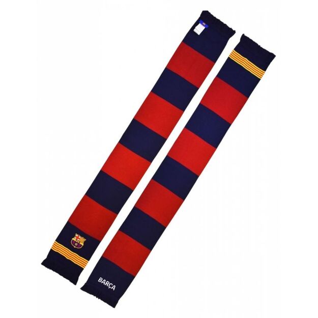 FC Barcelona fan scarf double-sided double vertical scarf 5004BUD22