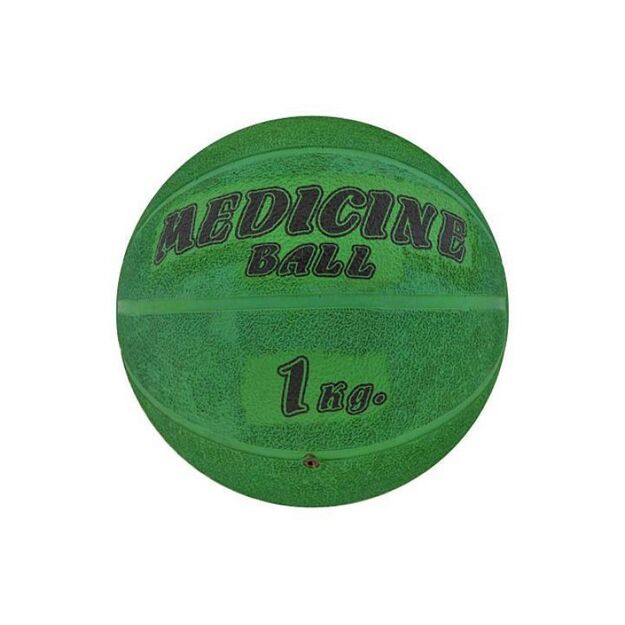 Rubber medicine ball 1 kg
