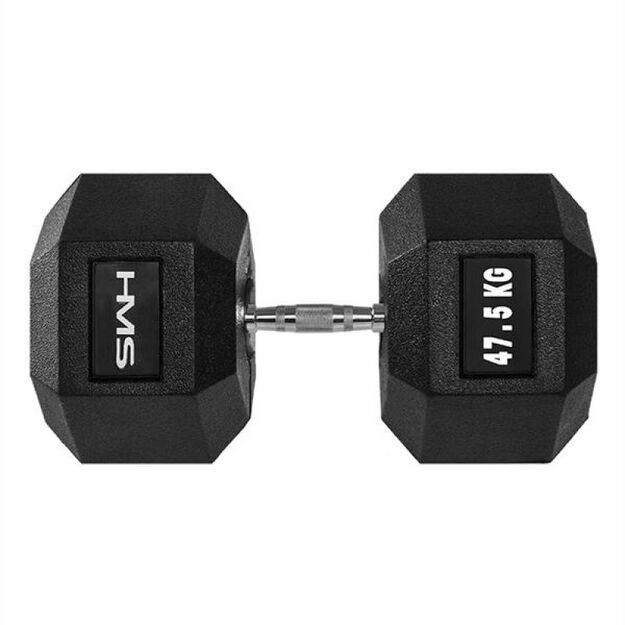 HMS HEX PRO dumbbell 47.5 KG
