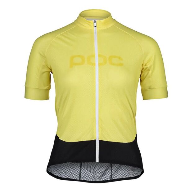 POC W`S ESSENTIAL ROAD LOGO JERSEY LT SULFUR YELLOW 53293-8312