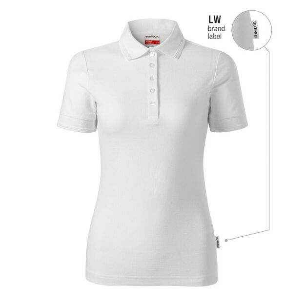 Reserve Women\ s Polo Shirt (White (Brand Label))