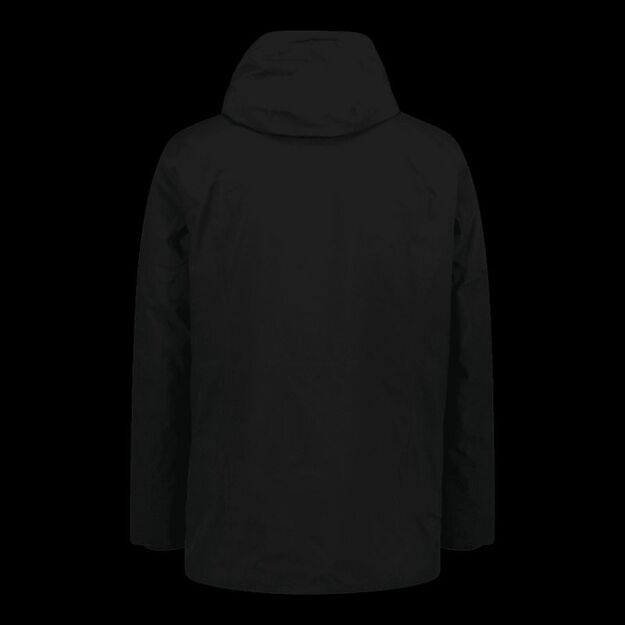 CMP men\ s long winter sports jacket with hood, black (34K0157/U901)