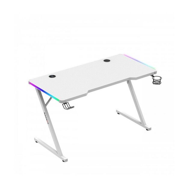 Huzaro Hero 2.5 White RGB Gaming Desk