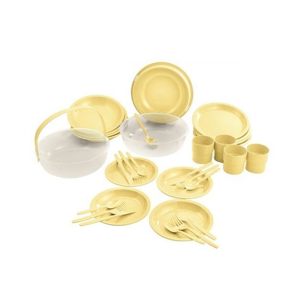 Yellow camping set 262889 CURVER