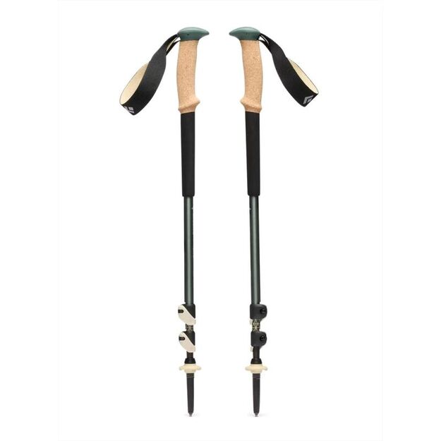 Black Diamond TRAIL CORK TREKKING POLES trekking poles - laurel green