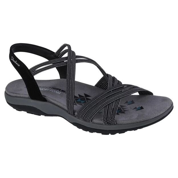 Skechers Reggae Slim - Turn It Up 163117-BLK Black 36