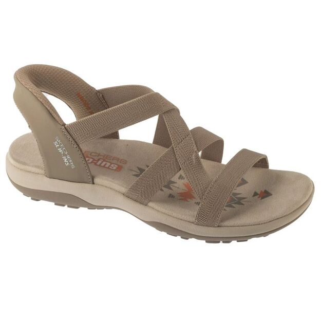 Skechers Slip-Ins: Reggae Slim - Stretch Flex 163460-TPE Beige 36
