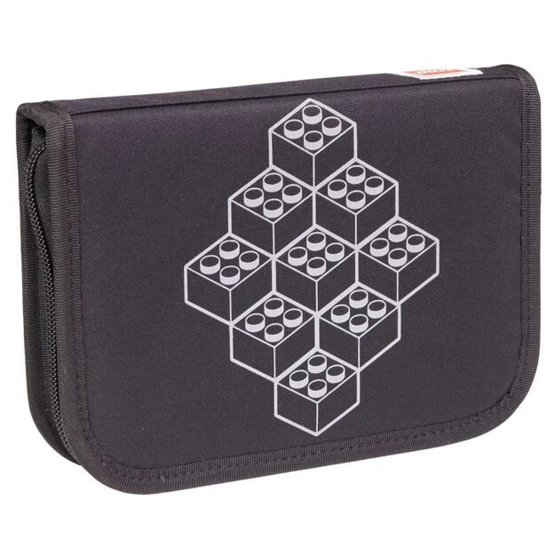 LEGO Bricks Pencil Case With Content 20085-2511 Black One size