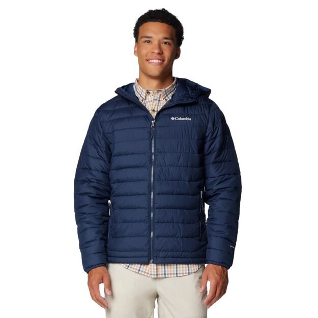 Columbia Powder Lite II Hooded Jacket 2086944464 Navy Blue L