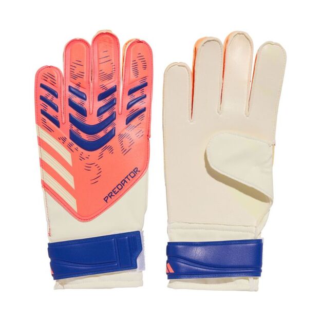 adidas Predator Glove Training Goalkeeper Gloves White and Orange JN5355