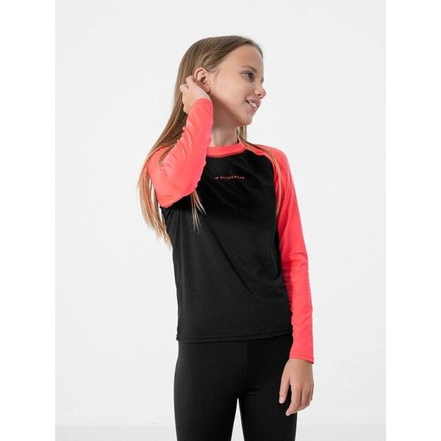 Girls\  thermal underwear (top) 4F HJZ22-JBIDD001