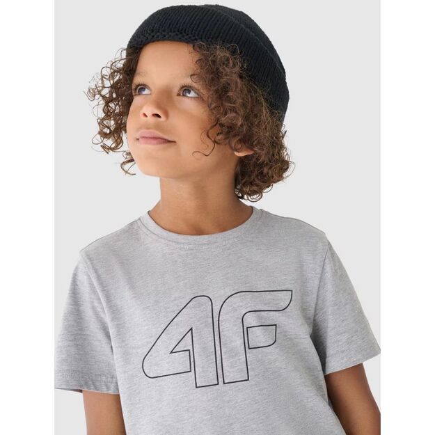 Boy\ s printed T-shirt 4F Junior 4FJWMM00TTSHM1627-27M