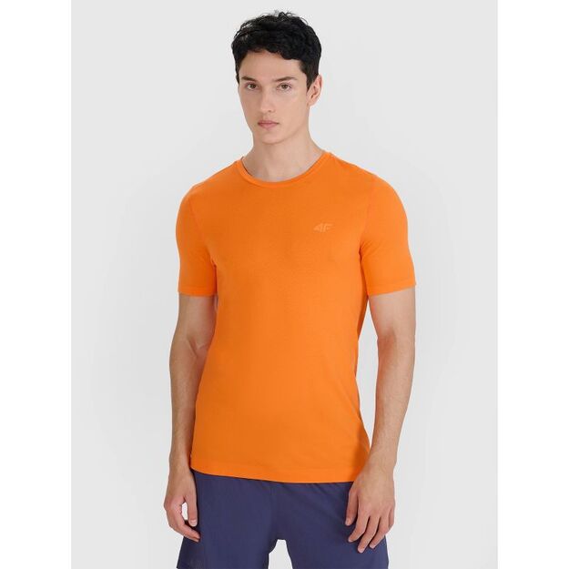 Men\ s quick-drying running shirt 4F 4FWSS25TFTSM1262-70S