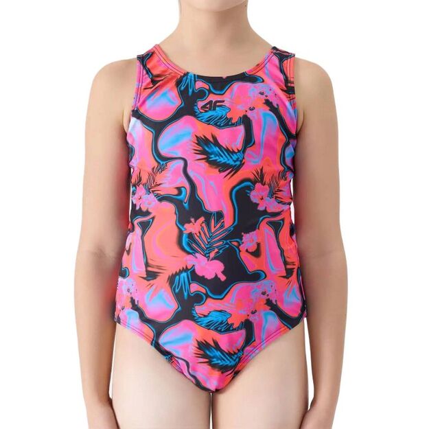 Girls\  one-piece swimsuit 4F JUNIOR 4FJWSS25USWSF093-90A