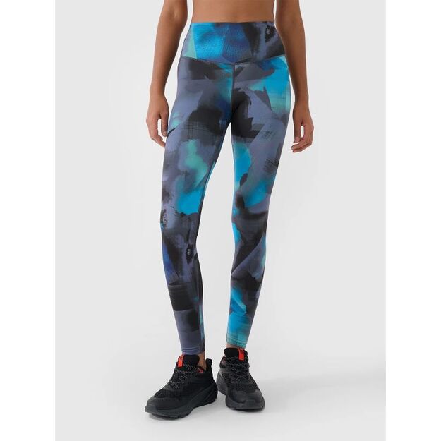 Women\ s High Waisted Training Leggings 4F 4FRSS25TFTIF408-90A