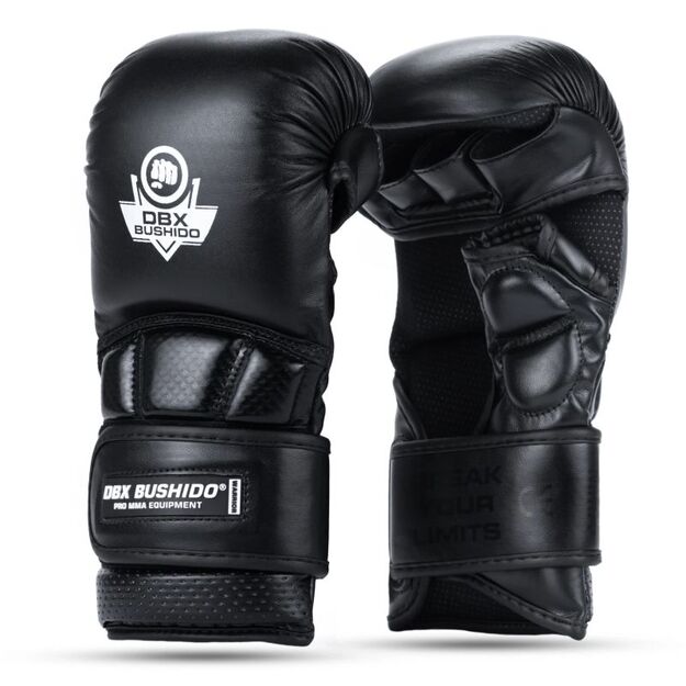 MMA Sparring Gloves M - Warrior Black - LegacySeries