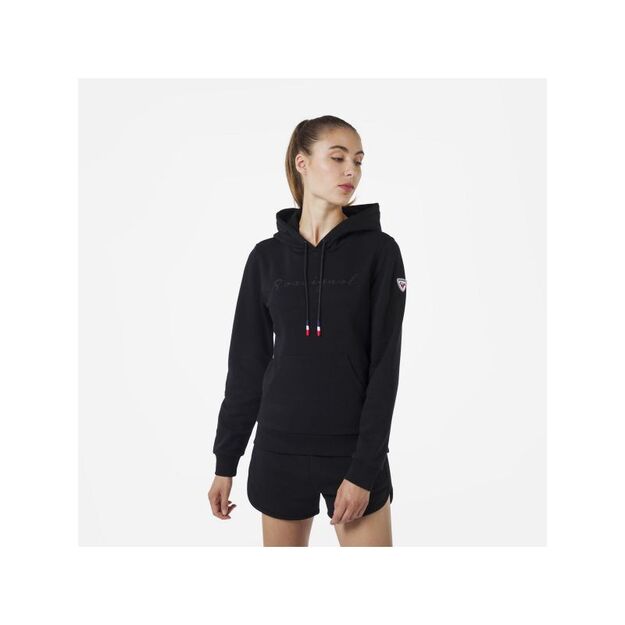 Rossignol W Logo Sweat Hood Fl black