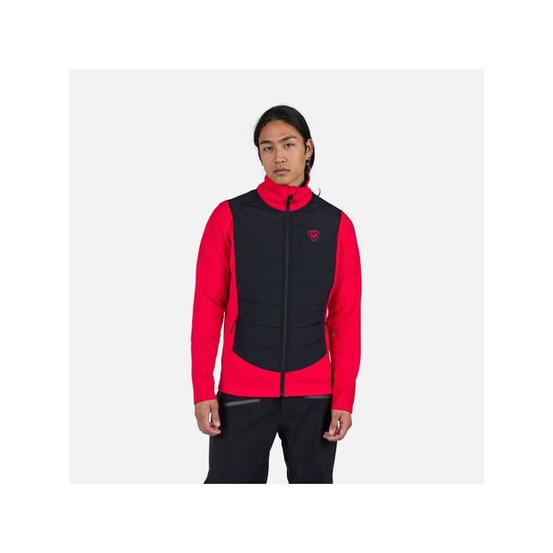 Rossignol Classique Hybrid Clim Fz sweatshirt red