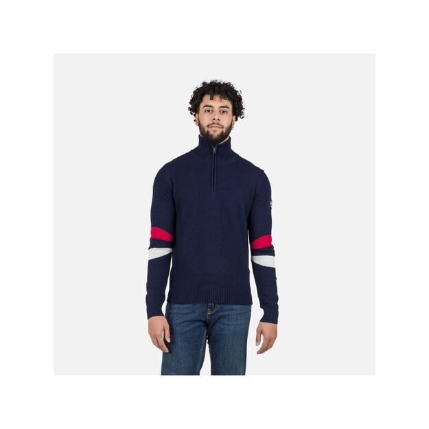 Rossignol Signature Hz Knit Navy Blue Sweater