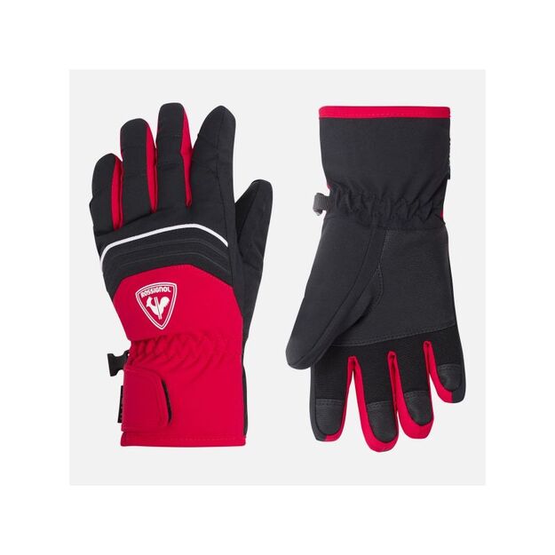 Rossignol Jr Tech Impr G Gloves Red
