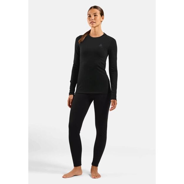ODLO Merino 160 BL Top Crew Neck Women\ s T-Shirt L/S Size S Black