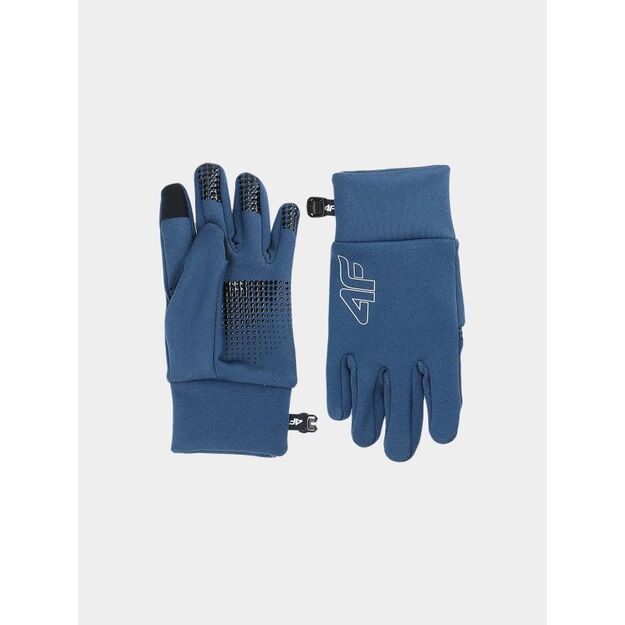 Children\ s knitted touch screen gloves 4F Junior 4FJWAW24AGLOU068-32S