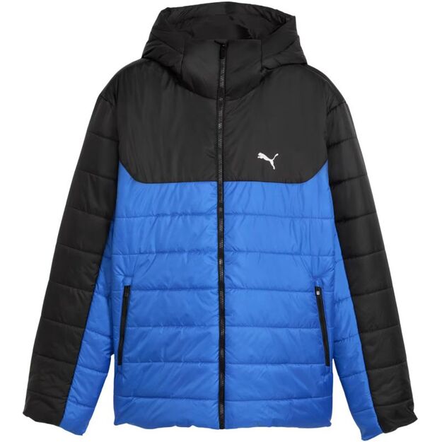 Puma ESS Hooded Padded Men\ s Jacket Blue-Black 685211 13