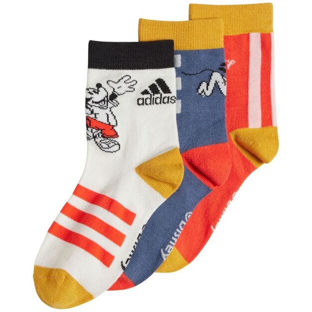Adidas Disney\ s Mickey Mouse 3P Jr Socks IU4860