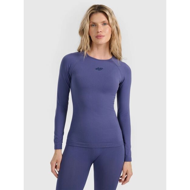 Women\ s seamless thermal underwear (top) 4F 4FWAW25USEAF220-32S