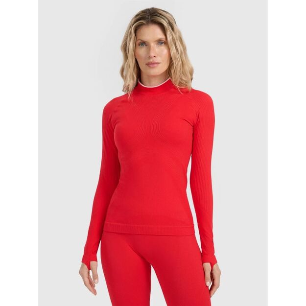 Women\ s seamless thermal underwear (top) 4F 4FWAW25USEAF205-62S