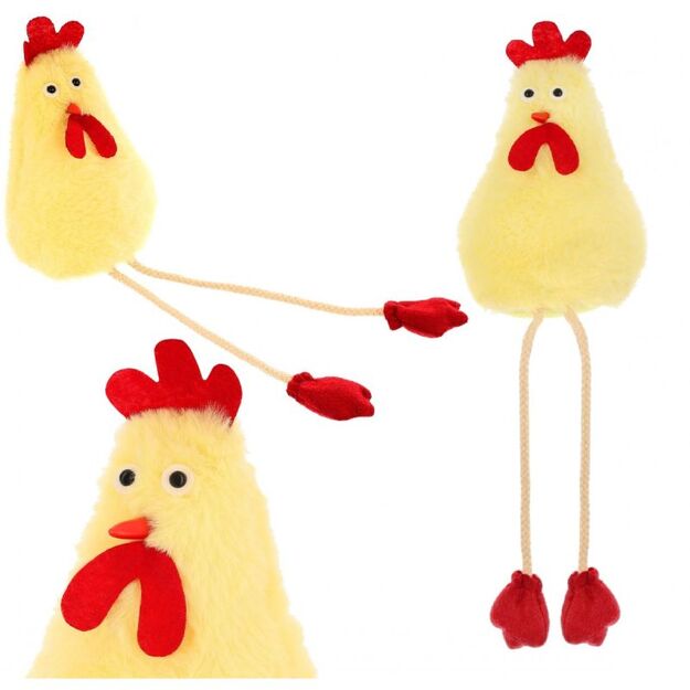 SITTING HENS 18CM SPRING DECORATION
