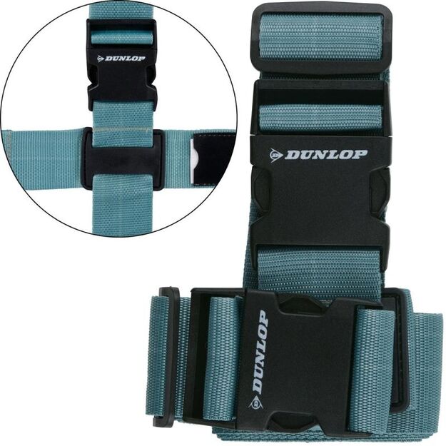 UNIVERSAL LUGGAGE SECURITY BELT 230x5CM SET OF 2 DUNLOP MARINE