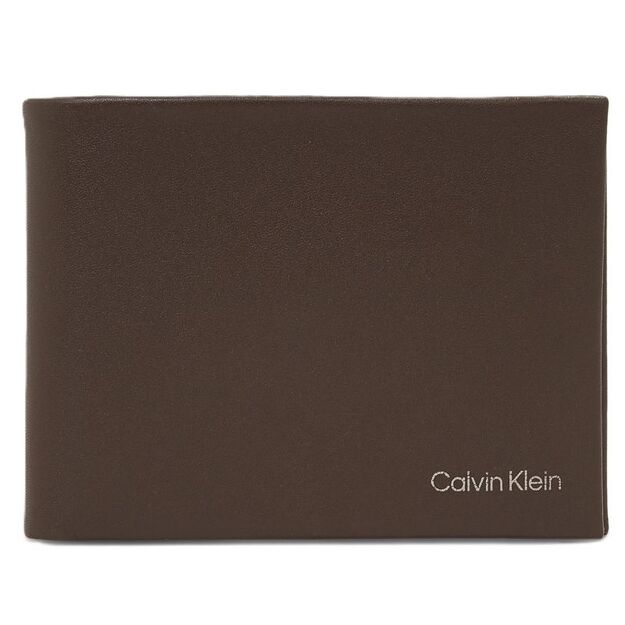 CALVIN KLEIN MEN\ S LEATHER BIFOLD WALLET