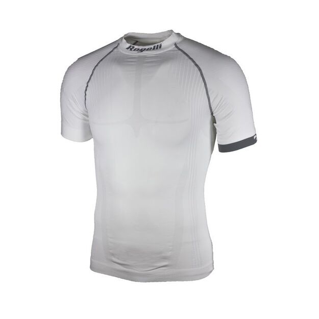 Rogelli sweatband short sleeve COMPRESSION white 3XL