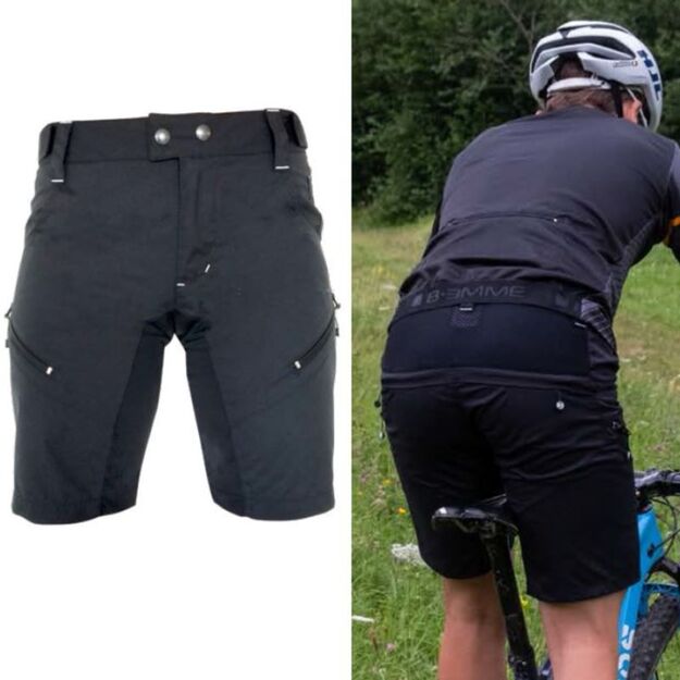 Biemme Bermuda Shorts FREERIDE Black XL