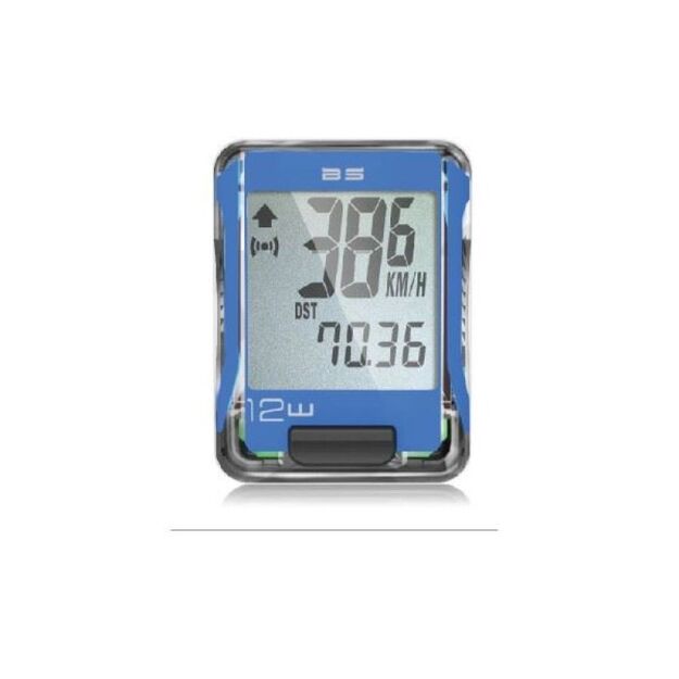 TECHWELL wired meter BS-12W black