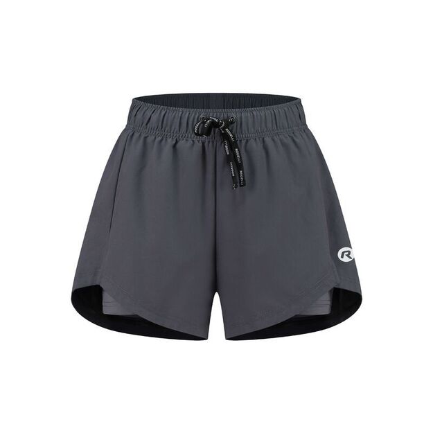 Rogelli women\ s 2-in-1 shorts AYA gray 2XL