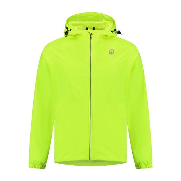 Rogelli unisex rain jacket CORE fluor M