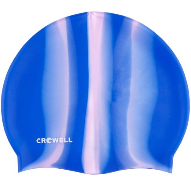 Crowell Multi-Flame-06 Silicone Swimming Cap