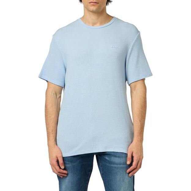 Boss Rib Azzurro T-shirt M 50509328-450